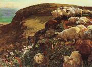 Being English coasts, William Holman Hunt